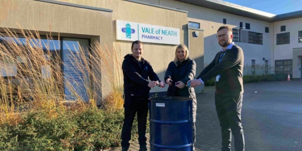 Swansea Bay leads the way with inhaler recycling project