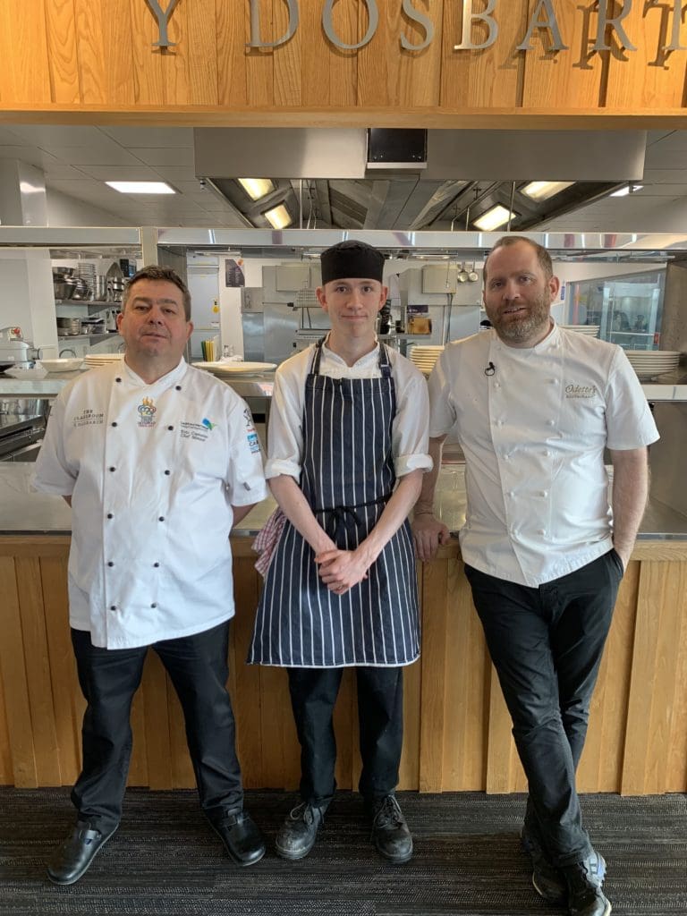 Compass Cymru sponsors young chef at international competition