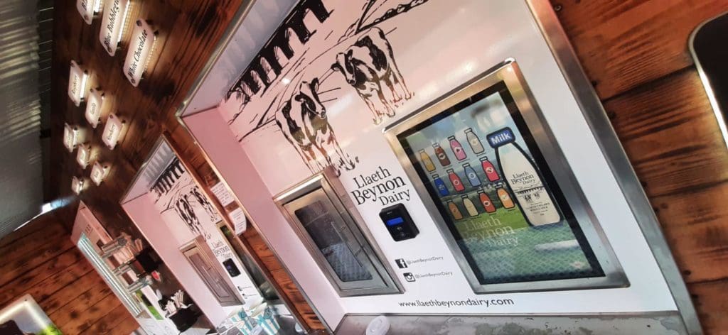 New fresh milkshake vending machines arrive in Swansea