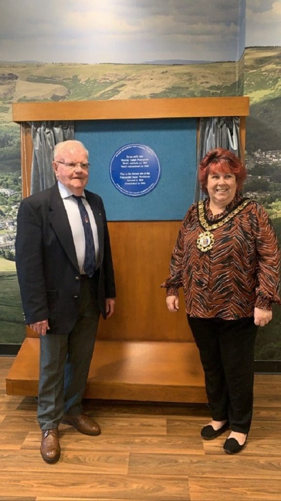 Blue Plaque To Remember Pontypridd Union Workhouse