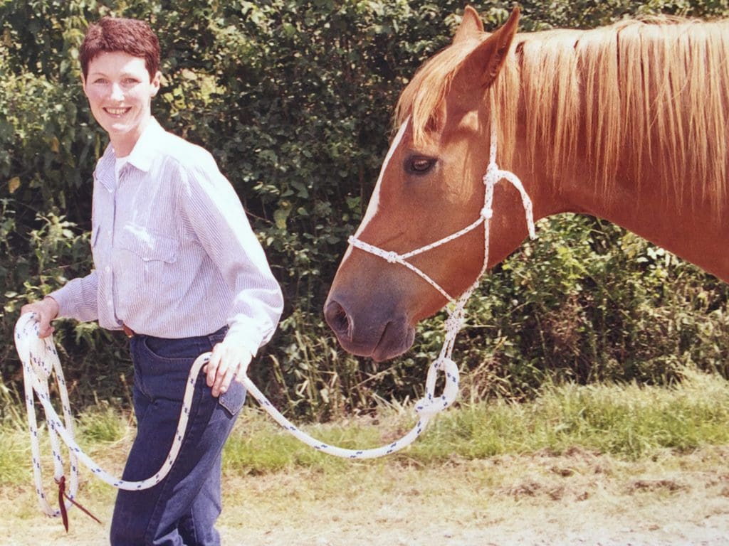 Magical moment when horse whisperer with dementia met tiny pony Dottie