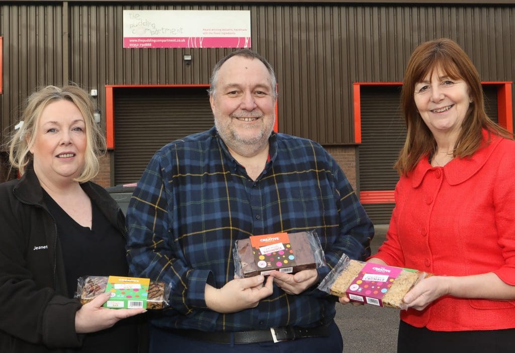 Pudding Compartment opens new production facility in Flint