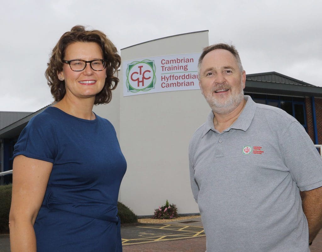 Faith is Cambrian Training Company’s new managing director for work-based learning