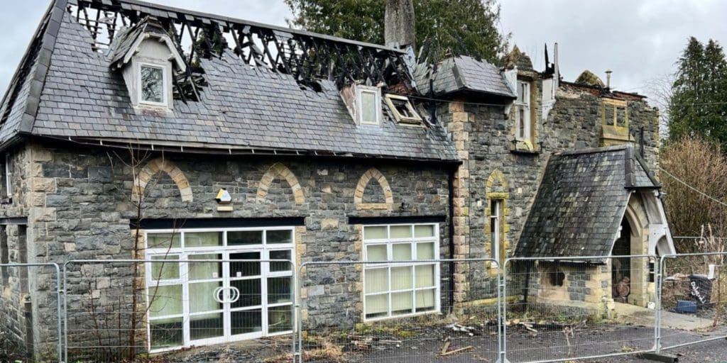 Council takes back Dolgerddon Hall following fire