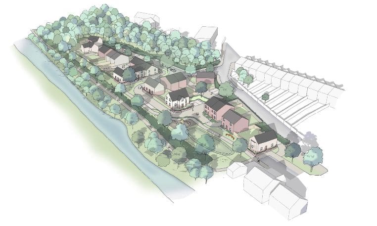 Outline planning application submitted for site at former Aldi in Rhymney
