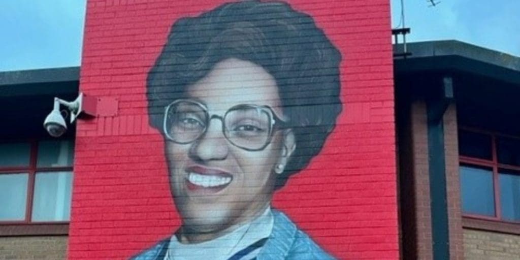 Wales’s First Black Headteacher commemorated in striking artwork