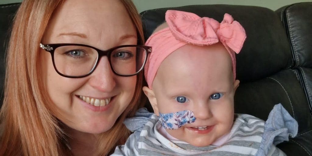 Mum of brain tumour baby welcomes new research centre