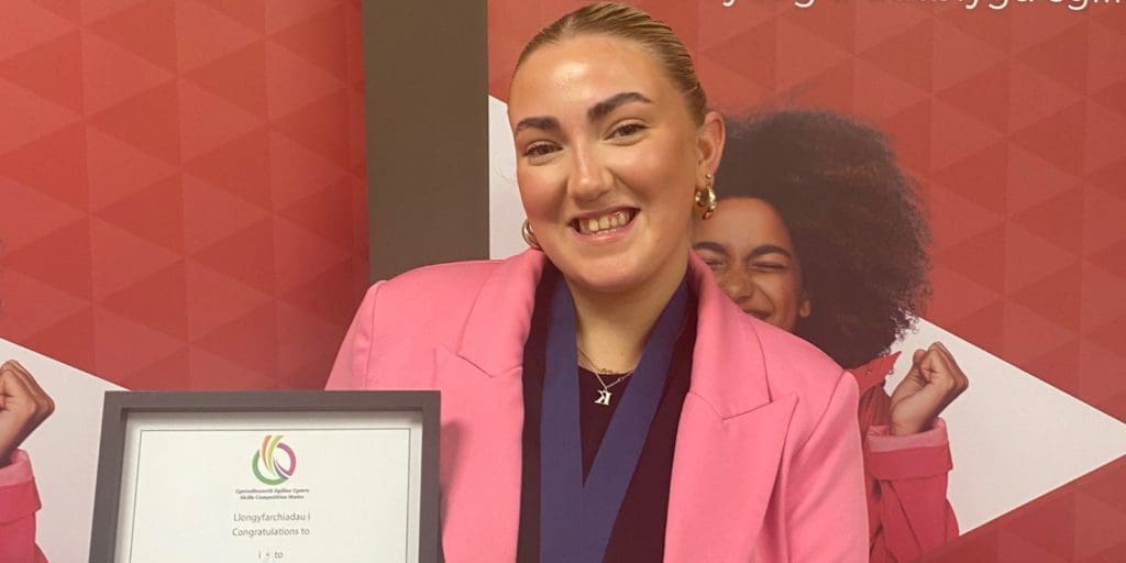 Shiny new start for Itec learner with gold award win and new job offer
