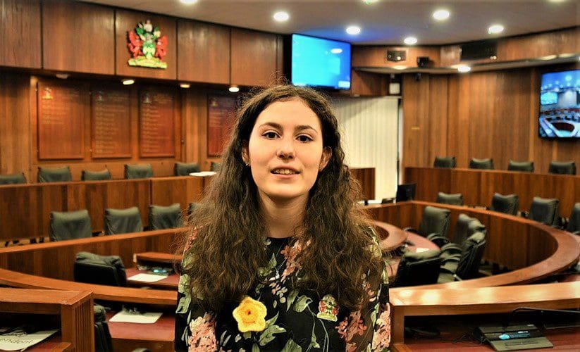 New Neath Port Talbot Youth Mayor Maddie Pritchard to focus on Welsh Language and the Environment