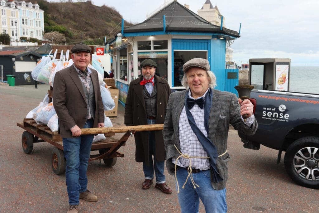 Two local businessmen launch nationwide campaign to collect 10,000 bags of clothing