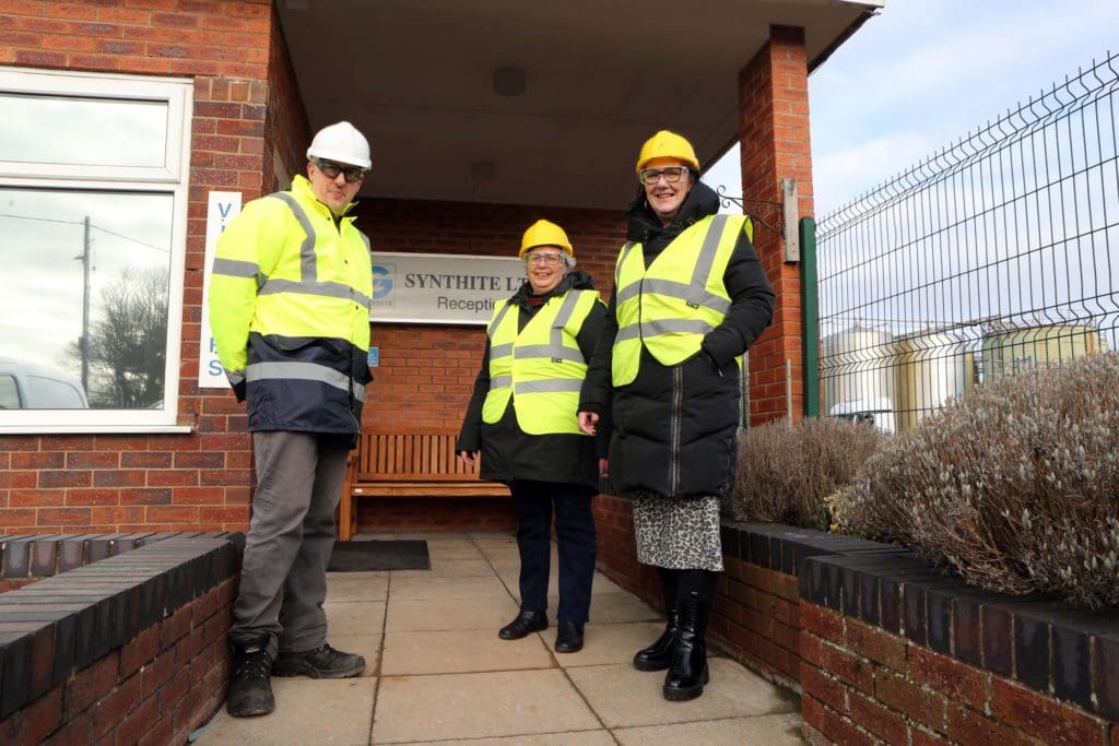 Town councillors given a behind-the-scenes tour by Mold manufacturer