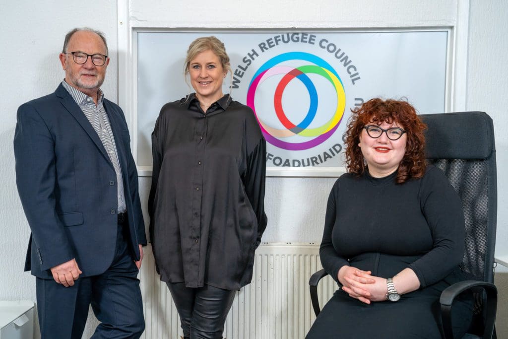 Refugee charity helping to rebuild lives celebrates funding boost from Care Forum Wales