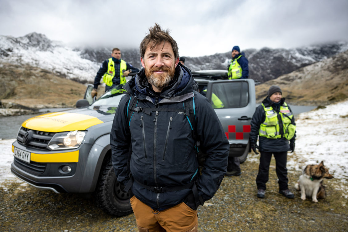 Rescue tech put to test on Snowdon by adventurer Aldo Kane