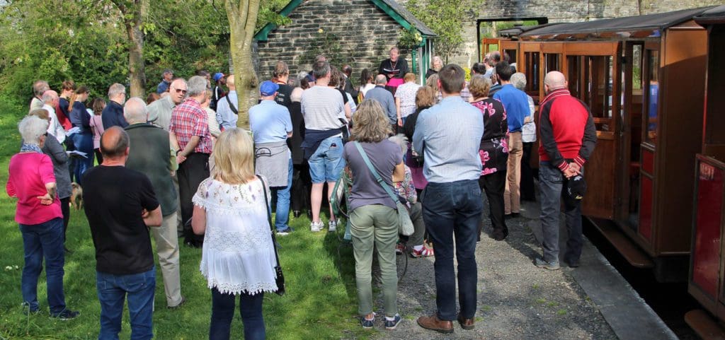 Talyllyn Railway’s annual Stations of the Cross pilgrimage for 2023