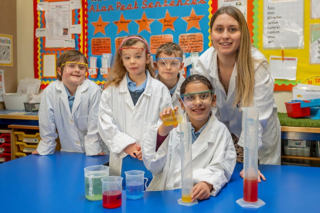 Cardiff laboratory gives STEM insight for the next generation
