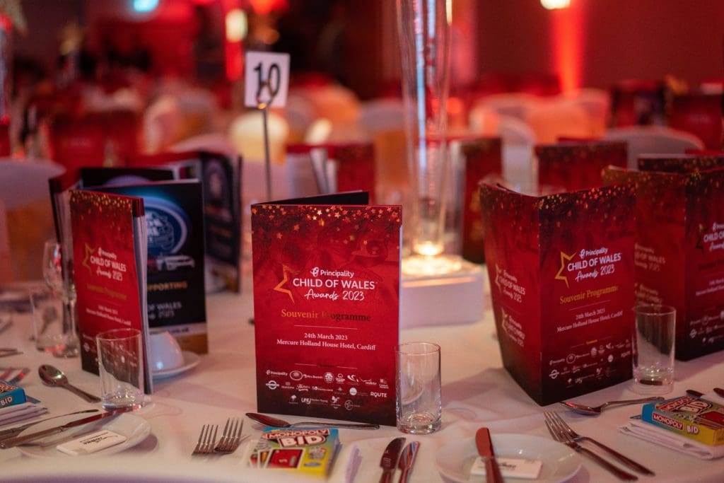 The Principality Child of Wales Awards 2023 raise over £16,000 for charity in star studded event