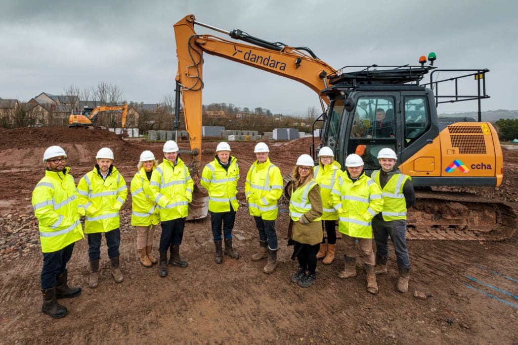 Work underway to build 144 new homes in Cardiff