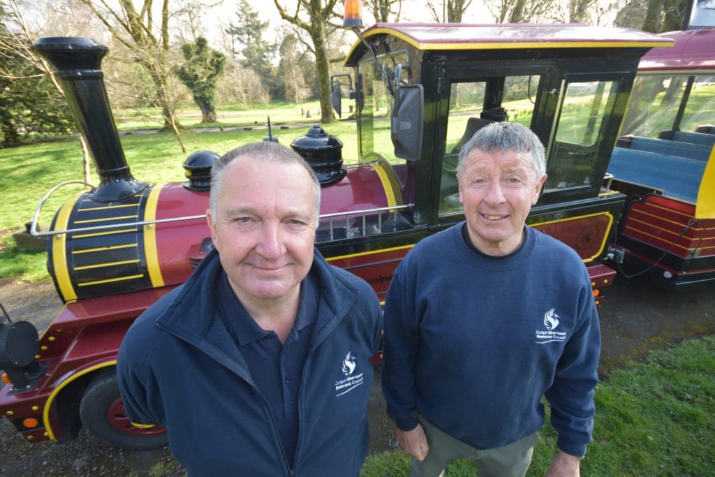 Swansea land train team up and running for new season