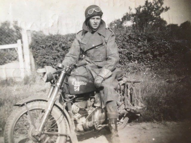 Motorcycle ride honouring army despatch riders named after former WW2 Pembrokeshire veteran