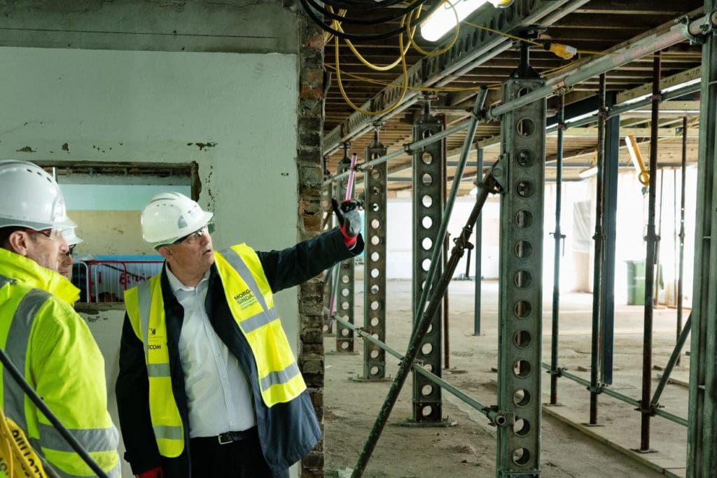 Merthyr school refurbishment good test of new net zero carbon initiative