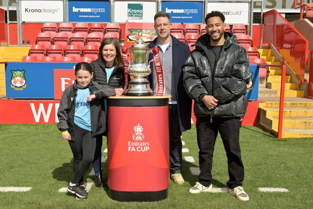 10-year-old Wrexham fan becomes official Emirates FA Cup final mascot