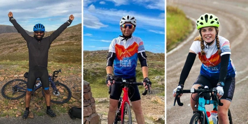Cyclists take on 260 mile Welsh challenge for MS