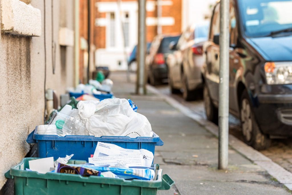 New blue recycling bags introduced to boost recycling in Newport