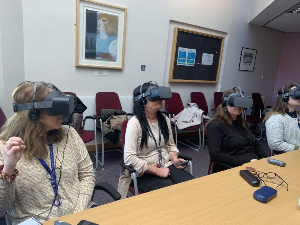 Council uses Virtual Reality to improve staff training