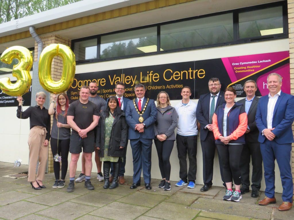 Community celebrates 30 years of Ogmore Valley Life Centre