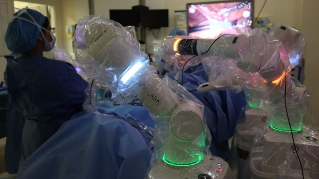 Milestone of 100 robotic operations reached in Wales