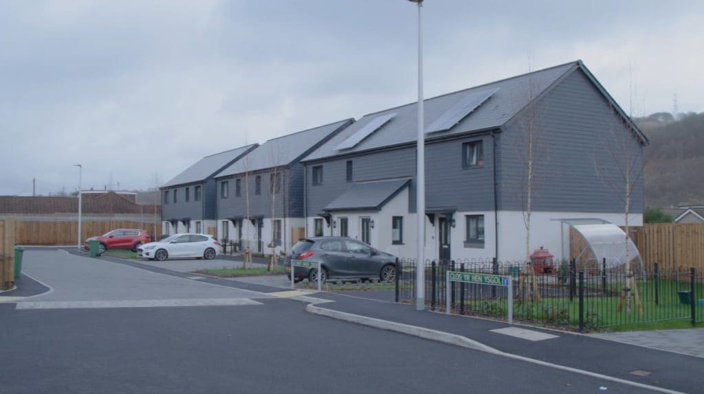 First phase of new homes in Llanbradach complete