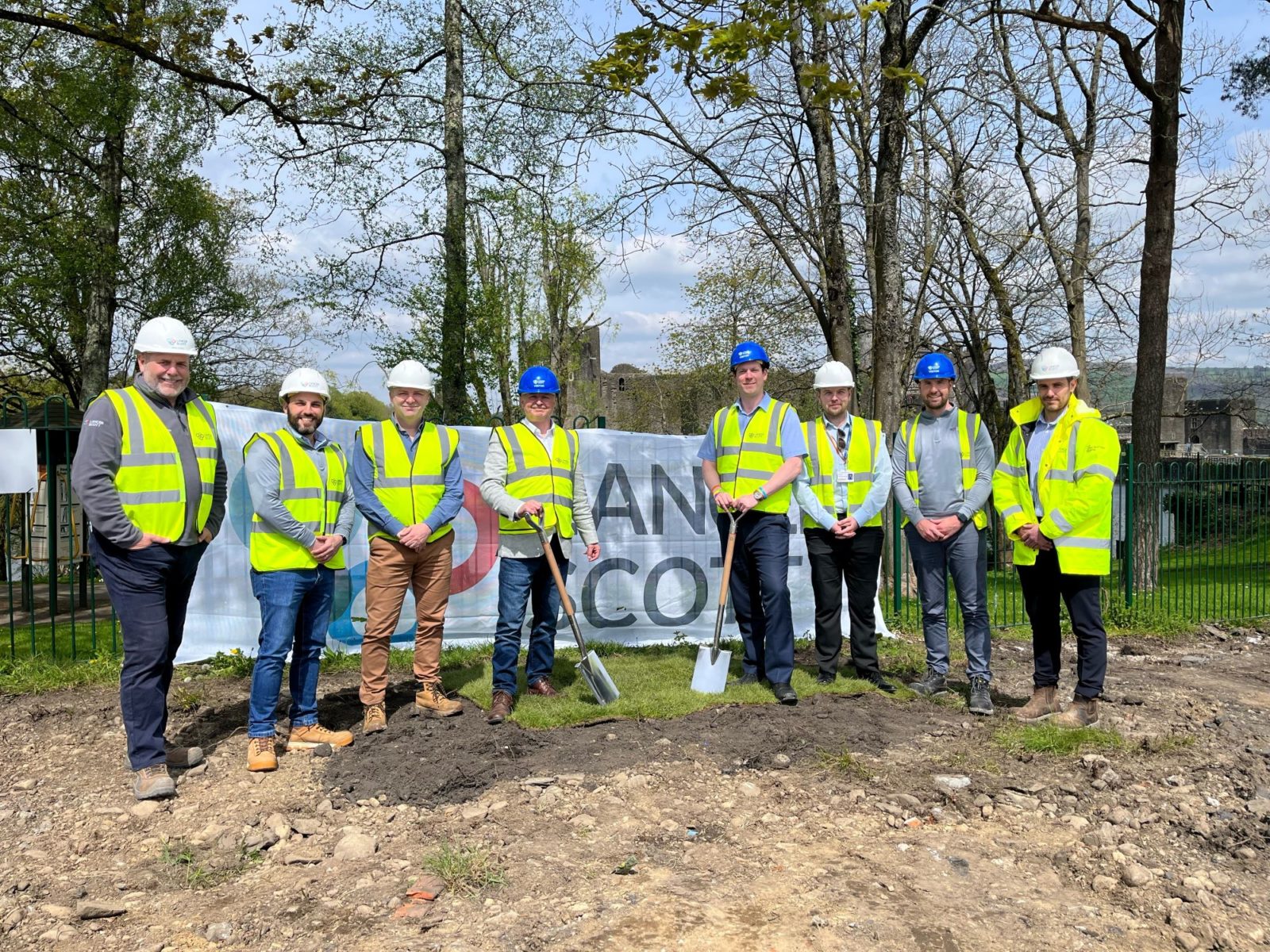 Work officially begins on Caerphilly’s new market