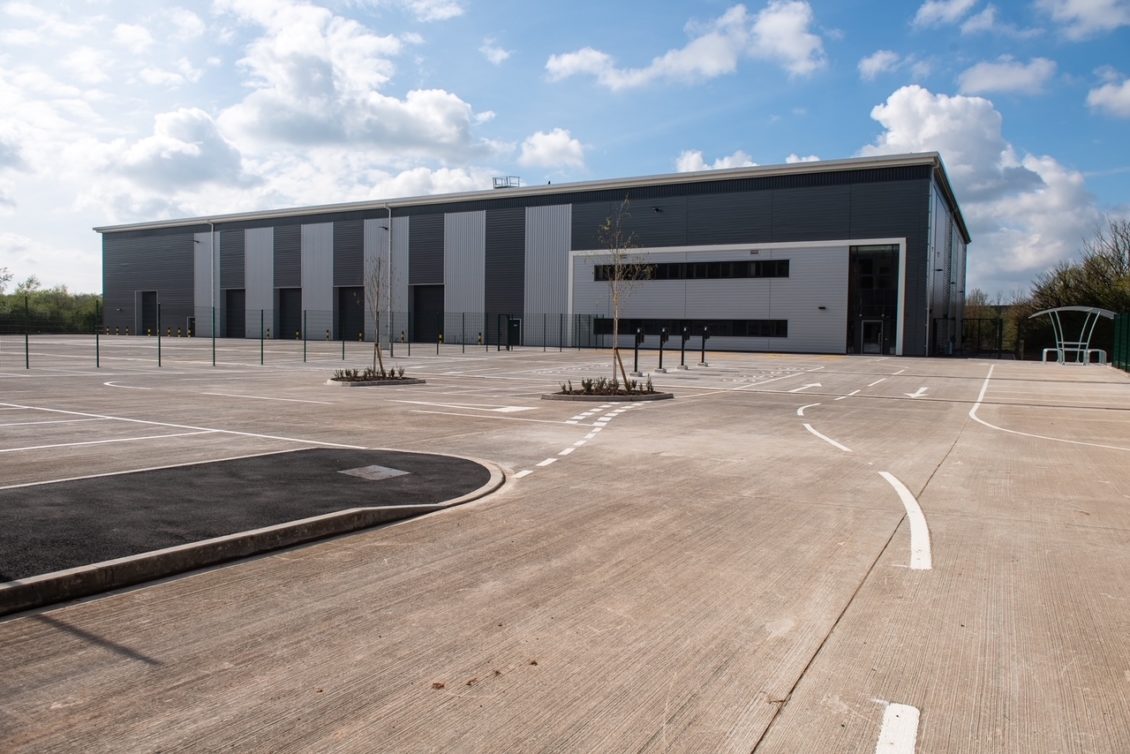 New Argos distribution centre at Pencoed Technology Park in South Wales