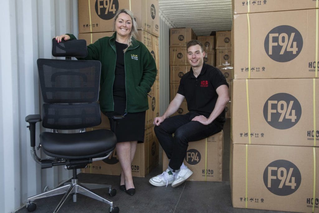 Hood Seating use storage units to help office chair business expand