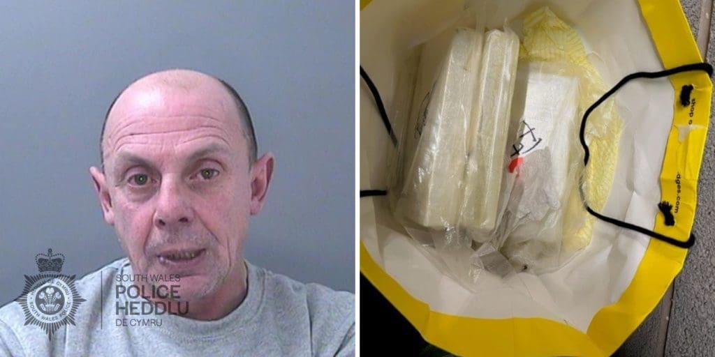 Police stop driver and find 6kg of Class A Cocaine