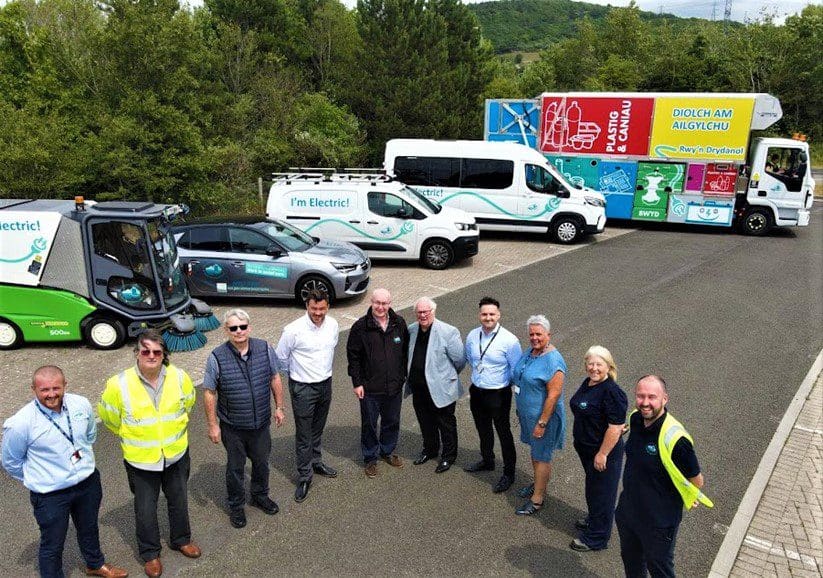 Neath Port Talbot Council charges towards the future with growing fleet of Electric Vehicles