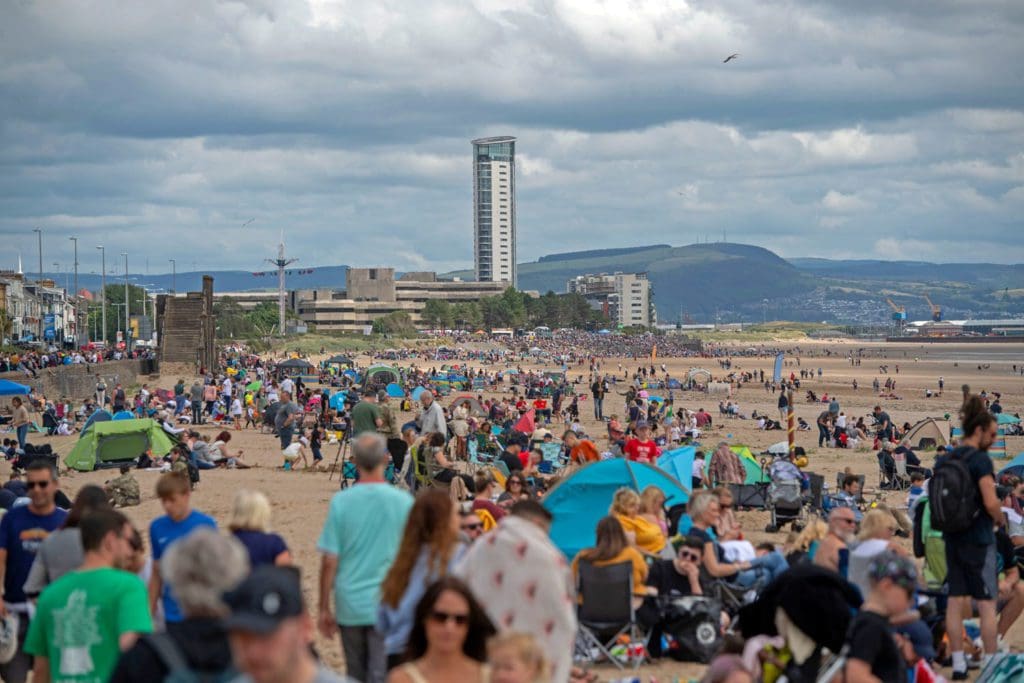 Swansea Council to make temporary road changes for Wales Airshow