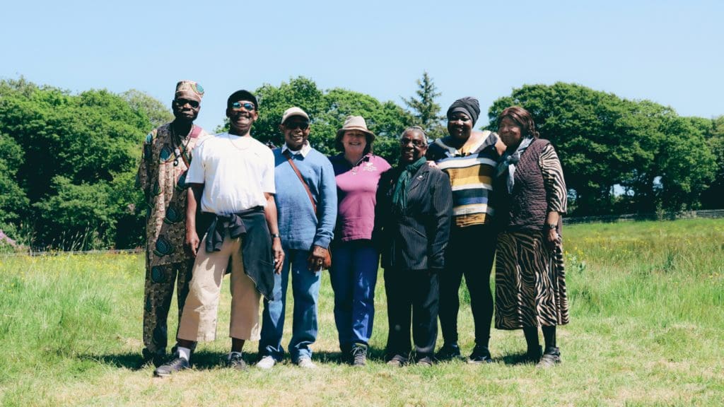 Windrush elders plant commemorative woodland grove to honour 75th Windrush anniversary