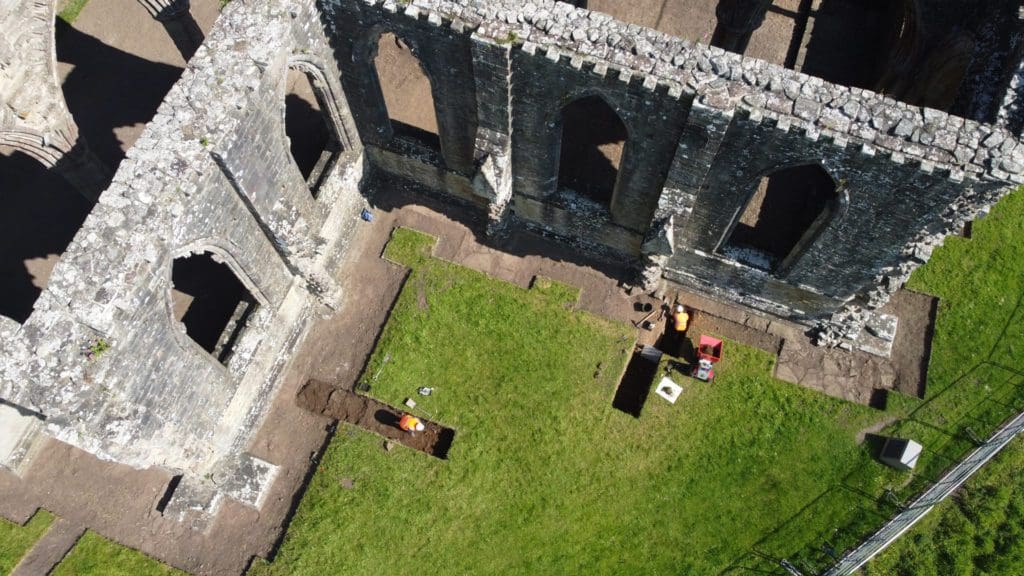 Five-year conservation project gets underway at Tintern Abbey