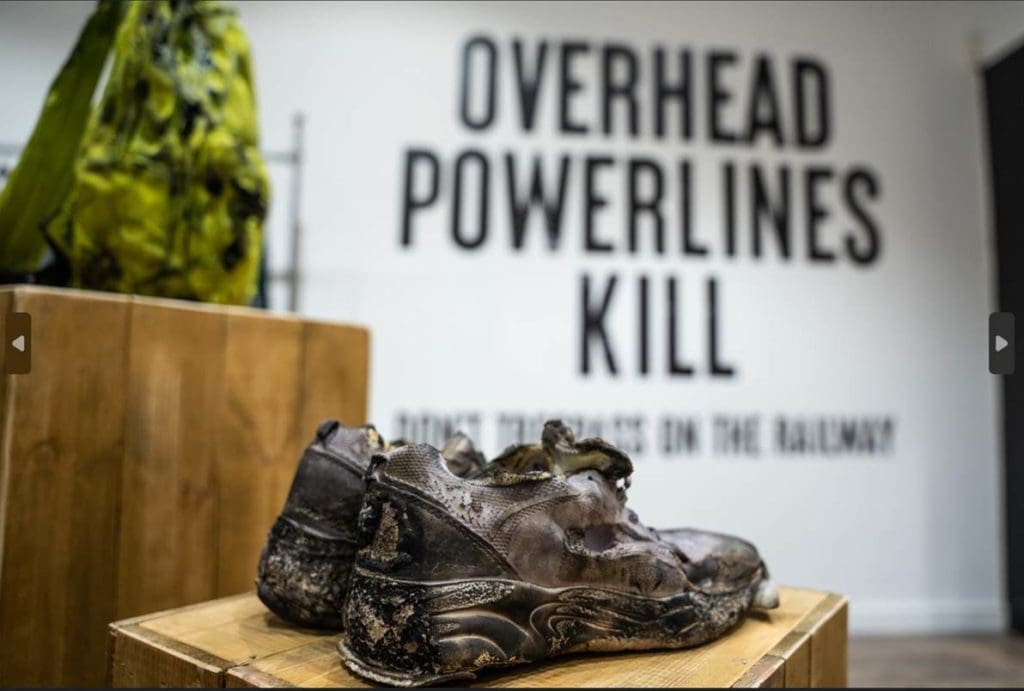 Campaign to highlight the dangers of trespassing on railway tracks