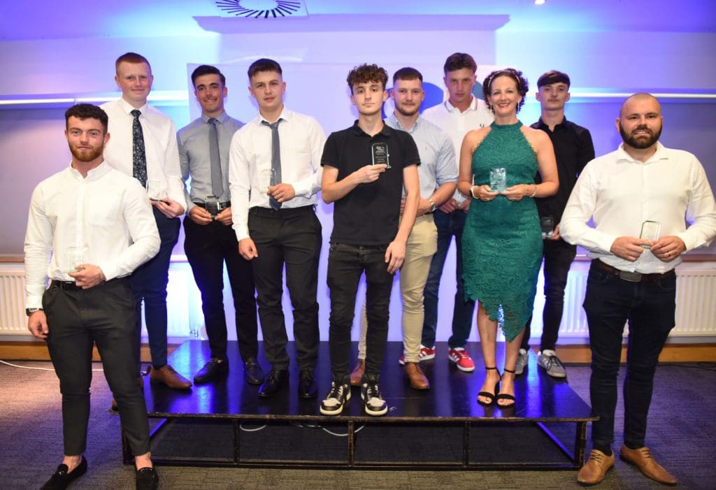 Rising apprentices honoured at Swansea Bay Construction Support Group Awards