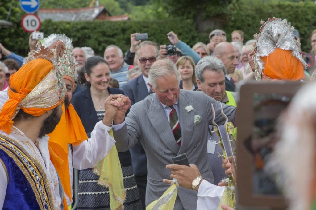 Llangollen gears up for festival where King Charles got down to bhangra beat