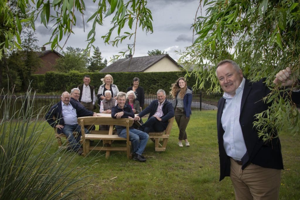 Once again village on ancient drovers’ route has a pond to be proud of