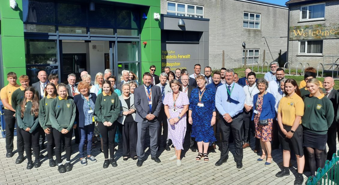 Swansea pupils and staff thrilled as £15m school transformation completed