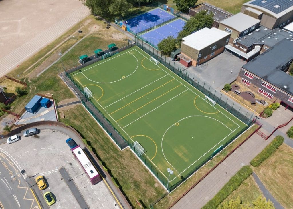 Kick-off for school’s £450k all-weather pitch in Pontarddulais