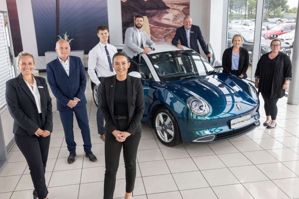 Sinclair Swansea opens its brand new GWM ORA showroom