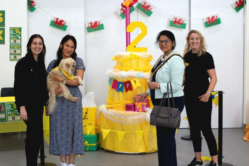 Dogs Trust Cardiff marks two years of supporting city