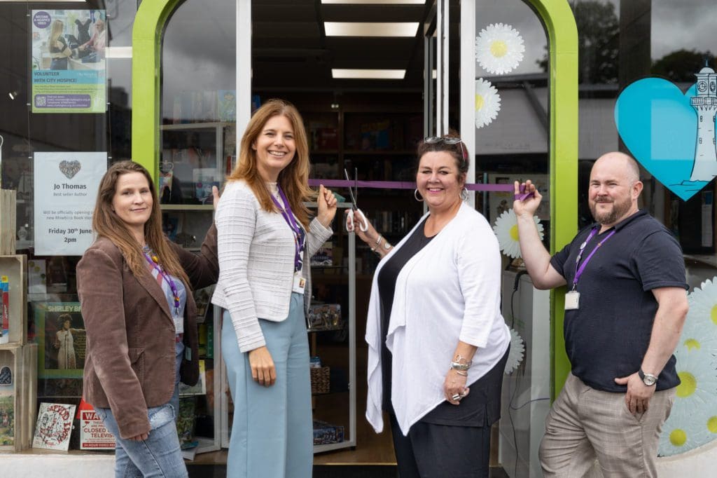 Cardiff charity shop reopens as new bookstore following refresh