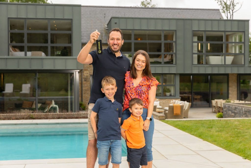 Lucky father from Cardiff wins £3.5m Cotswolds retreat for just £35