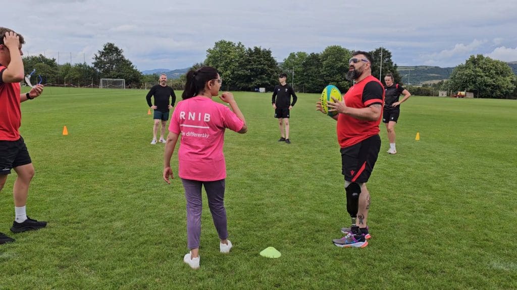 Sight loss no barrier to rugby with new Ospreys sessions